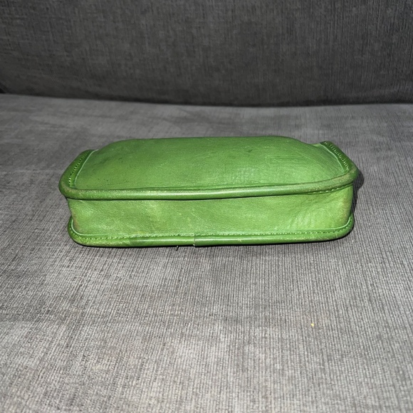 Coach Green Pouch Bag Vintage - Picture 6 of 12